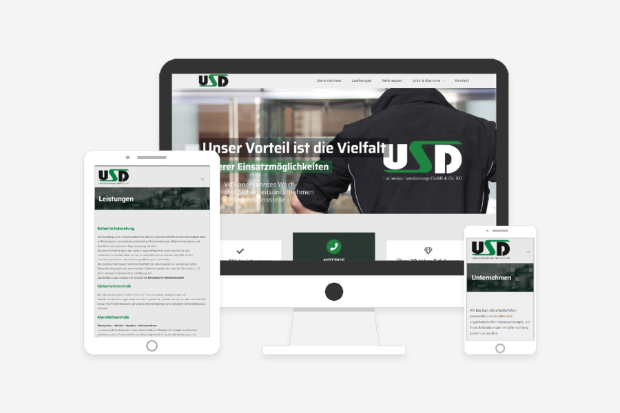 Website USD Greifswald
