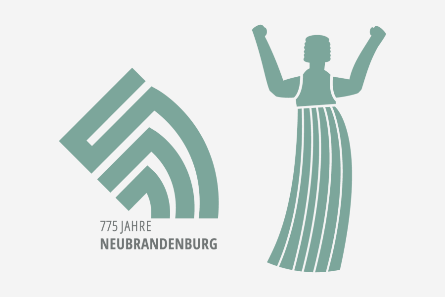 Logodesign 775 Jahre Neubrandenburg