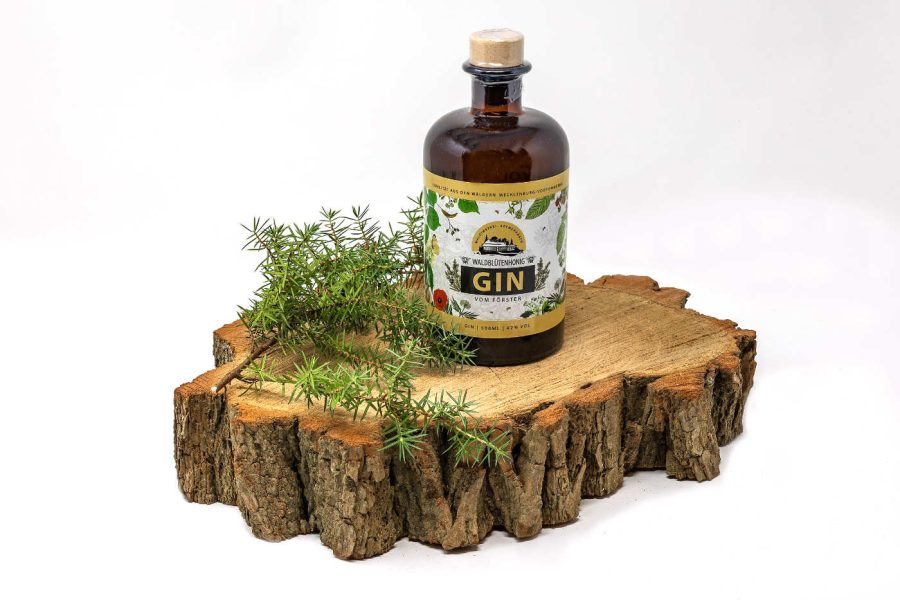 Produktfotografie Waldblütenhonig-Gin